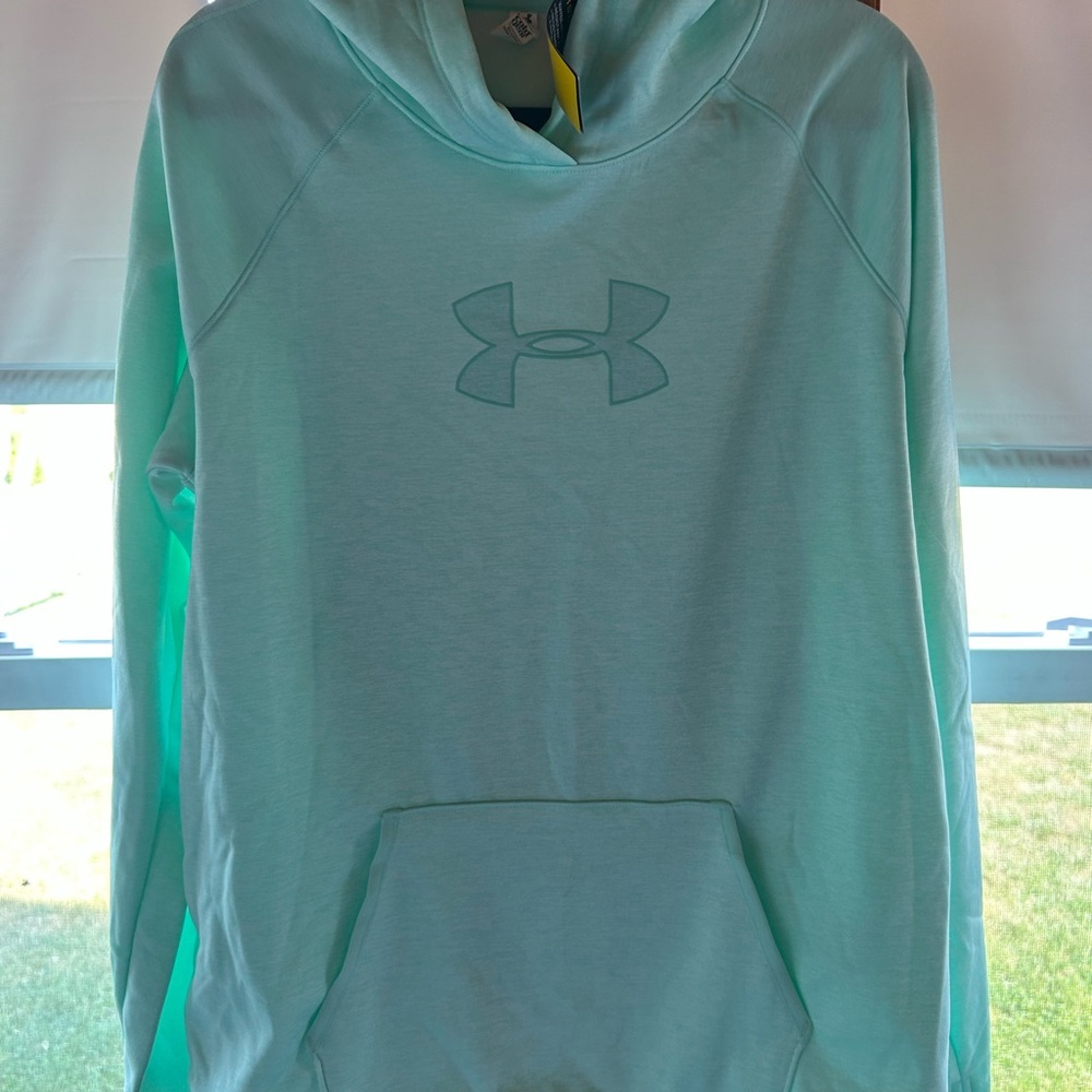 Under Armour Mint Green ColdGear Hoodie